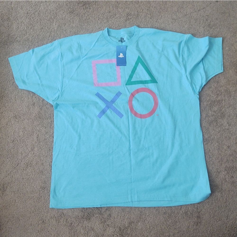 PlayStation Buttons Graphic T-shirt Men's Size 3XL BRAND NEW WITH TAGS